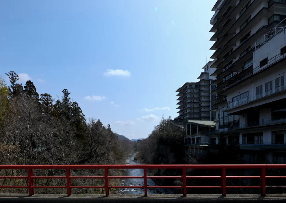 ゆっくりと時が流れる除地区の様子